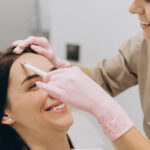 Botox for forehead lines treatment consultation